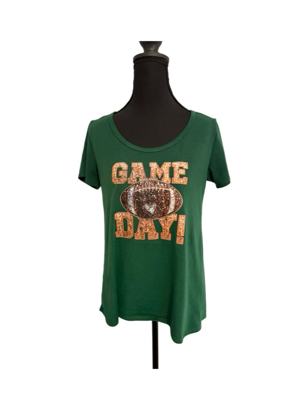 Girly Football Graphic Tee